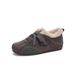 Fleece-Lined German Training Winter 2025 New Retro Flat Warm Thickened Velcro Furry Cotton Shoes For Women_vogvips.com