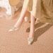 Rhinestone Pointed Thin Heel Pearl Wedding Shoes Women's Wedding Bridesmaid Shoes Temperament Commuter Professional Heels Women_vogvips.com