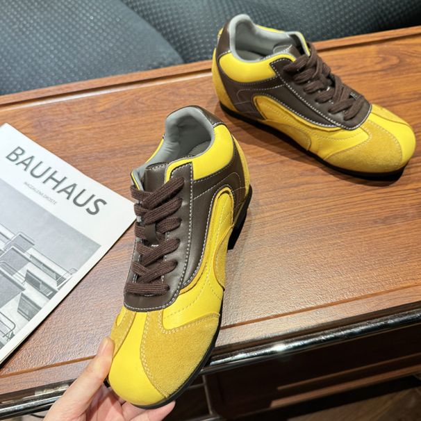 () Fan Xiaoluo, Small Silver Sports Shoe With A Height Increase Inside, Women's German Training Shoes, 2025 New Model,_vogvips.com