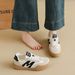 Women's Versatile German Training Shoes That Make Feet Look Smaller, 2026 Spring New Model, Snow Velvet Color-blocking_vogvips.com