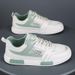 Men's Summer New Breathable Thin Hollow Mesh Canvas Korean Version Versatile Small White Thick Soled Board, Trendy_vogvips.com