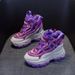 Internal Height Increase Dad For Women 2025 Spring New Style Thick Sole Special Sequin Versatile Casual Fashion Women's_vogvips.com