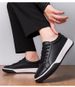 Round Head Lace-up First-layer Cowhide Board Shoes Men's Large Size One-pedal Driving Shoes Casual Loafers_vogvips.com