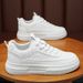 Men's Shoes Breathable Little White Shoes Men's Platform Sports And Leisure Board Shoes_vogvips.com
