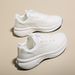 Flying Woven Shoes Sports Shoes Women's Mesh Breathable Student Casual Shoes Flat Running_vogvips.com