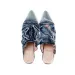 2026 New High Heel Pointed Slippers Washed Denim Retro Personalized Vintage Sandals European And American Cross Border_vogvips.com