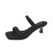 Open-toe Square-heeled High-heel For Women, 2026 Summer New Women's Shoes, European And American Style Thin-heeled_vogvips.com