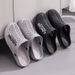 Men's Hole Shoes Summer New Outwear Soft Anti Slip Beach Sandals Thick Sole Nurse Headband Two Wear Slippers_vogvips.com