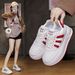 Little White Shoes Children Girls Students Leisure Sports Versatile Board Shoes Street Shooting_vogvips.com