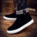 European Warm Series Korean Style Snow For Men Winter Warm Fleece Lined Trendy Short Martin Shoes Men's Cotton Boots_vogvips.com