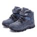 Winter High-Top Kids' Sneakers With Fleece Lining - Warm Comfortable Snow Boots For Boys, Non-Slip Rubber Sole, Adjustable Hook & Loop Closure_vogvips.com