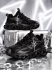 Women's 2026 New Dark Gothic Style Thick-Soled 5cm Height Increase, Vulcanized Shoes, High Subculture Trend, Versatile_vogvips.com
