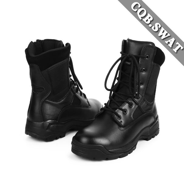 Men’s Shoes Combat Boots CQB.SWAT Lightweight Combat Boots Shock Absorbing High Top Outdoor Tactical Boots Combat Boots Breathable_vogvips.com