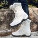 Outdoor Shoes Tactical Boots Off-road Training Shoes Hiking Mountaineering Tall Tube Plus Snow Boots Mountaineering Anti-skid_vogvips.com