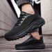 2025 Large Versatile Breathable Sneakers For Spring And Summer Lightweight Thick Bottom Shock Absorbent Running Shoes_vogvips.com