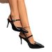 Cross-border Foreign Trade Women's Shoes 2025 Summer New Style European And American Pointed-toe Elegant Hollow Mature_vogvips.com