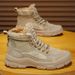 Men's Shoes Fleece High-top Martin Boots Men's Non-slip Thickened Thermal Shoes Fleece Thick-soled Non-slip Mountaineering Shoes_vogvips.com