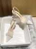 Baotou Sandals Women's Spring/Summer 2024 New French Transparent Pointed Small White High Slim Heels_vogvips.com