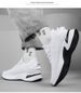 Inner Height-increasing Fly-woven Running Shoes, Platform Muffin Mesh Sneakers_vogvips.com