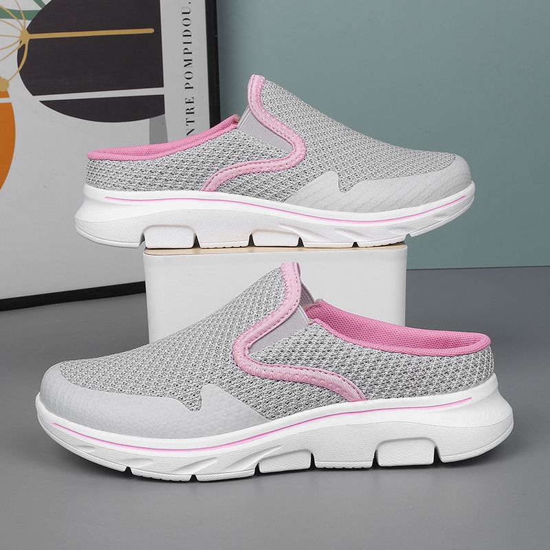 Summer Sport Casual Shoes For Breathable Slip On Loafers Men Sneakers Lightweight Barefoot Slippers Plus Size 36-48_vogvips.com