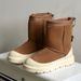 Unisex High-Top Winter Snow Boots With Thick Fleece Lining, Non-Slip Rubber Sole, And British Style For Men & Women_vogvips.com