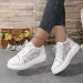 Women New Fashion Summer Casual White Lace Canvas Breathable Designer Shoes Woman Sneakers Zapatos De Mujer_vogvips.com