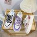 Low Top White Breathable Children's Spring New Sports Women's Shoes, Korean Version Versatile Casual Flat Shoes_vogvips.com