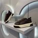 Men's 2025 Kwai Same Spring Flat Lace Up Leather Plate Fashion Soft Soled Versatile Casual Men's Shoes_vogvips.com