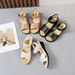 2026 New Wedge Heel Thick-Soled Non-Slip Soft-Soled For Women, Velcro Beach Shoes, Summer Casual Outdoor Sandals_vogvips.com