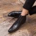 Euro Step 2025 Autumn Brogue Carved High-top Leather Formal British Trend Business Casual Men's Shoes_vogvips.com