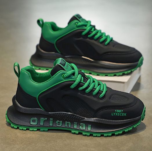 Men's Shoes New Style Popular Online Youth Soft Sole Casual Sports Shoes Design Trendy Brand Dad Shoes_vogvips.com