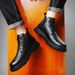 Leather Crocodile Pattern Casual Leather Boots Outdoor Cotton Thermal Martin Boots Tooling Martin Boots_vogvips.com