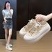 Little White Shoes Female And Female Students Leisure Sports Versatile Board Shoes Street Shooting_vogvips.com