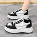 2025 Spring New Breathable White Women's Versatile Ins Korean Edition Thick Soled Sports And Leisure Board Shoes Women_vogvips.com