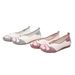 Flat Cowhide Sole Embroidered Fabric Soft Soled Spring And Summer Hanfu Dance Shoes, Women's Singles Shoes_vogvips.com