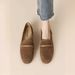 In-stock 979 French Retro Flat Loafers For Women, 2025 Spring And Autumn New British Style Soft Leather_vogvips.com