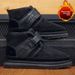 Snow Boots Men's Winter Fur Integrated Men's Shoes Piled Thickened Warm Men's Large Wool Cotton Shoes Men_vogvips.com