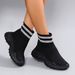 Spring New Women's Fashionable, Breathable, Lightweight, Non-slip, Wear-resistant, Casual Sports Shoes, Flat Shoes_vogvips.com