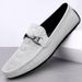 High-end Men's Autumn Trend Breathable Non-slip Genuine Leather Sole Soft Surface Casual Loafers_vogvips.com