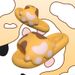 Cute Pet Cat Paw Slippers For Women, Summer Indoor Home Use, Thick Sole Bathroom Non-Slip Bathing Sandals, Parent-Child_vogvips.com