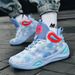 single Pair Delivery Basketball For Men, Mesh Contrasting Colors, Middle School Student Sneakers, Women's_vogvips.com