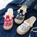 Slippers Flat Linen 2022 New Big Head Ethnic Style Embroidered Cloth Shoes Women's Outdoor Sandals_vogvips.com