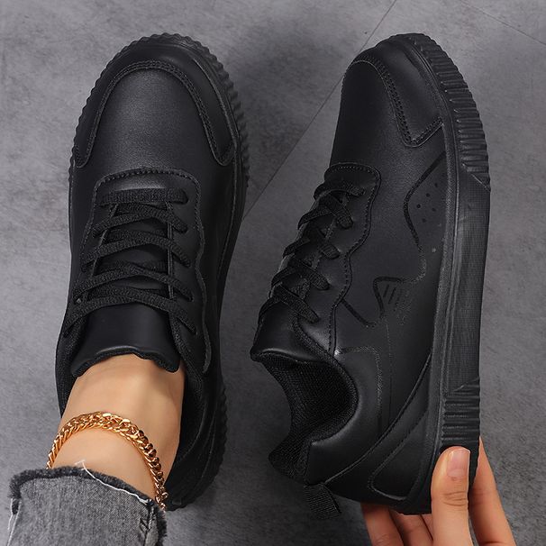 New Breathable Casual All Fashion Black And Soft Sole Sports Small White Light Women S Shoes_vogvips.com