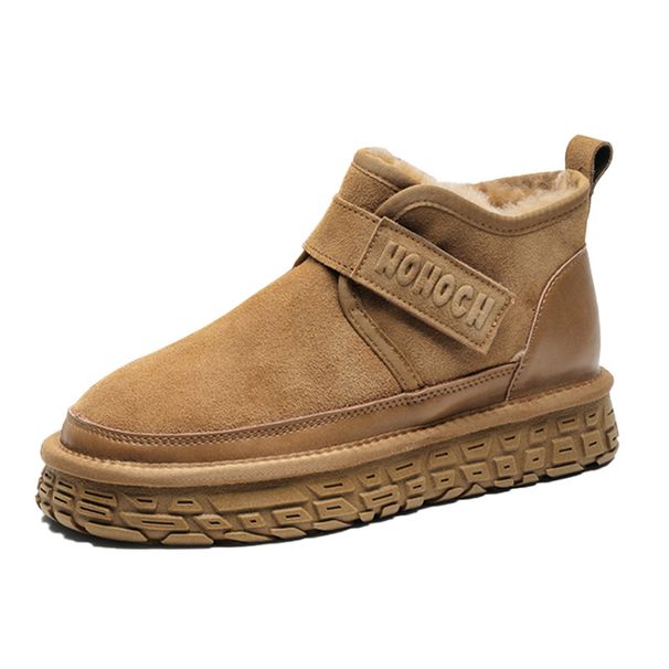 Buffny Men's Winter Fur-Lined Slip-Resistant Casual Sneakers With Thickened Sole & Warm Fleece Lining_vogvips.com