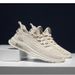 Euro Step Summer Mesh Hollow Breathable Men's Casual Sports Elastic Band Slip-On Low-Top Elderly Walking Shoes_vogvips.com