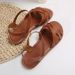 Women's Beach Glamour San Elastic Ankle Strap Casual Bohemian Crossover Lace-up Simple Holiday Summer Soft-soled_vogvips.com