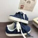 Blue Low Top Men's Spring Chic Versatile Canvas Shoes Training Sports Sneakers Trendy_vogvips.com