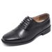 Three Joint Leather For Business Formal Wear, No Tie Up, Trendy And Fashionable, Low Top Units Are Equipped With Single_vogvips.com