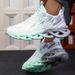 Men's Casual Breathable Lightweight Flame Print Sports Summer Outdoor Tennis Running Hiking Shoes For Men_vogvips.com