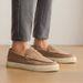 SHLIANG New Suede Leather Men's Loafers Cow Suede Slip On Flats Handmade Male Casual Shoes Leisure Walk Moccasins Outdoor Business Shoes Y0634_vogvips.com